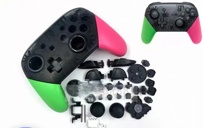 NS switch PRO контроллер DIY пластиковый чехол Корпус оболочка замена с кнопками подставки Сделано в Китае