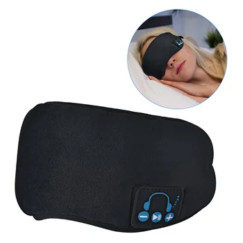 

Wireless bluetooth Earphones Sleeping Eye Mask Music player / Sports headband Travel Headset Speakers Built-in Speakers Mic