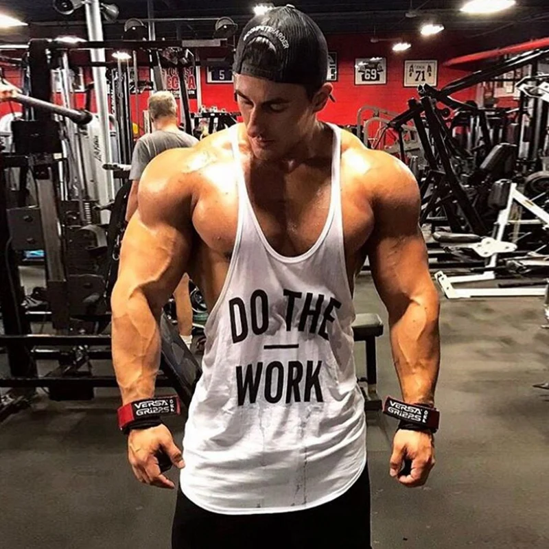 Muscleguys, 2 шт., одежда для тренажерных залов, майка для мужчин, майка для фитнеса, Стрингер, жилет, хлопок, для бодибилдинга, мужская рубашка без рукавов