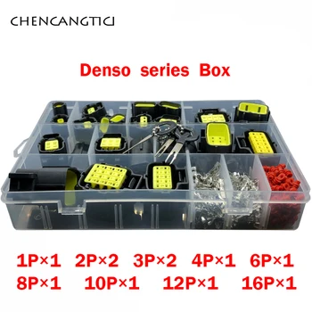 

291pcs Denso 1.8mm 1 2 3 4 6 8 10 12 16 Pin Way Waterproof Electrical Wire Harness Connector Plug Auto Sealed Truck Cable Socket
