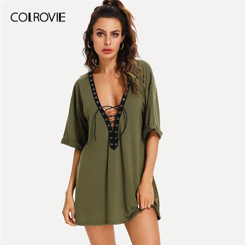 army green lace dress