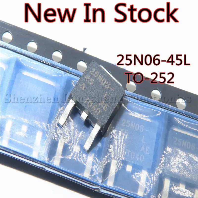 10 шт./лот SUD25N06-45L 25N06-45L TO-252 автомобильный компьютерный чип транзистор