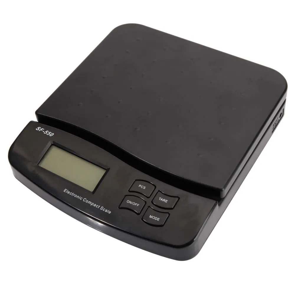  SF-803 30KG/1G LCD 5 Digits Postal Scale Kitchen Scale Black 66CY - 4000562331593