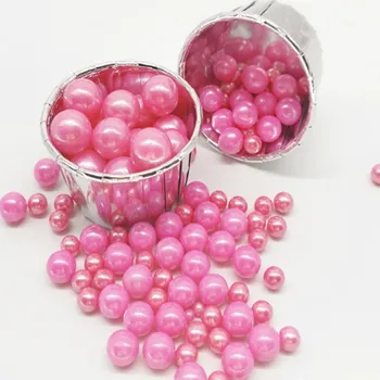 

15g Edible Pink Beads Pearl Sugar Ball Fondant DIY Cake Baking Sprinkles Sugar Candy Ball Wedding Cake Decoration Free Shipping