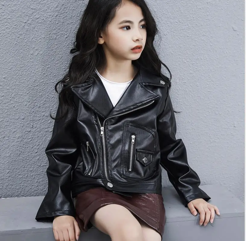 leather jacket for teenage girl