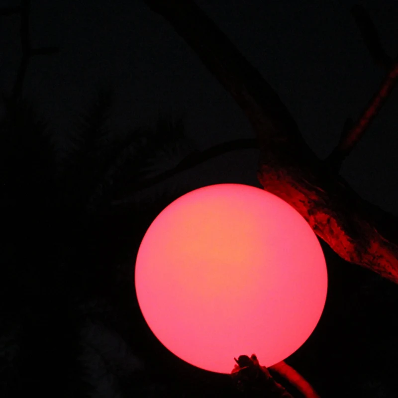 Skybesstech диаметр 50 см глобус Сфера открытый задний двор сад декоративные светодиодные шар настольная лампа освещение 1 шт