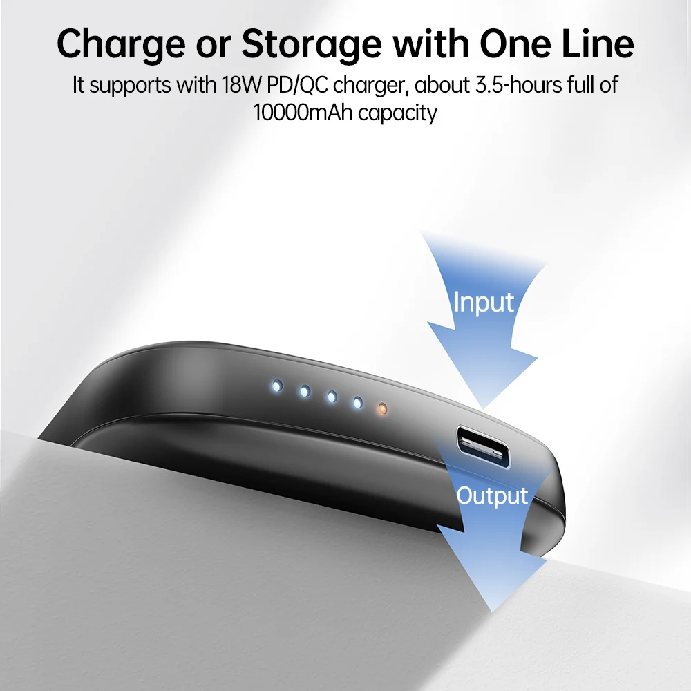 ESR Power Bank 10000mAh 5000mAh Magnetic 18W PD Fast Charging Powerbank Portable Battery Charger for iPhone 13 Pro huawei xiaomi power bank 5000mah