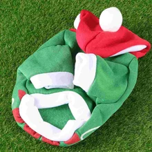 

Christmas Tree Dog Sweaters Holiday Festival Costume for Dog Pet Cat Holiday Winter Warm Clothes for Pet Size XS-2XL(Green)