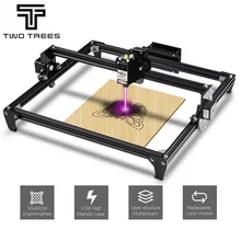 Twotrees Тотем лазерный гравировальный станок с ЧПУ 5,5 Вт DIY Настольный станок с ЧПУ, лазерный гравер Резак для лазерной гравировки машина для ре...