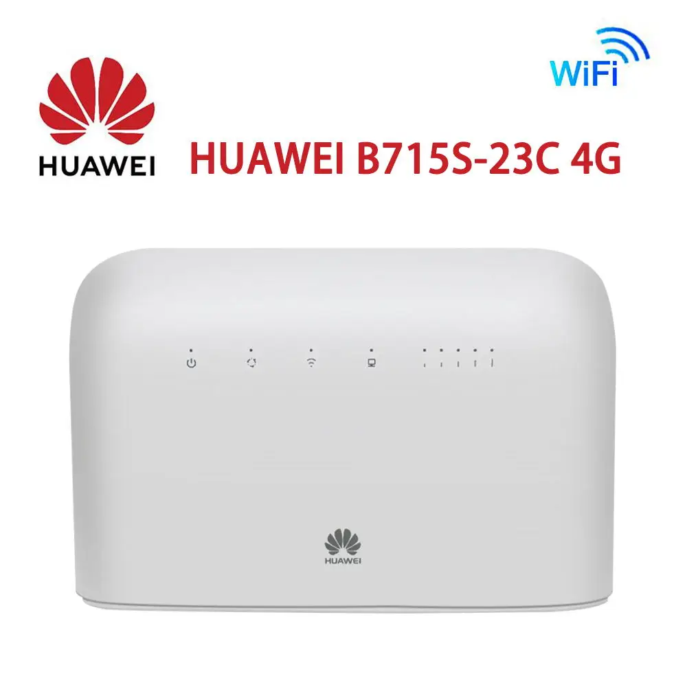 Лот 100 шт. разблокирована huawei B715-23c 4 аппарат не привязан к оператору сотовой связи Cat9 Band1/3/7/8/20/28/32/38 CPE 4G маршрутизатор Wi-Fi