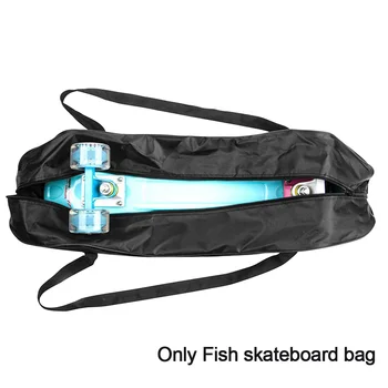 

Hanging Portable Protective Cover Zippered Dustproof Fish Skateboard Bag Carrying Pouch Travel Storage Backpack Foldable