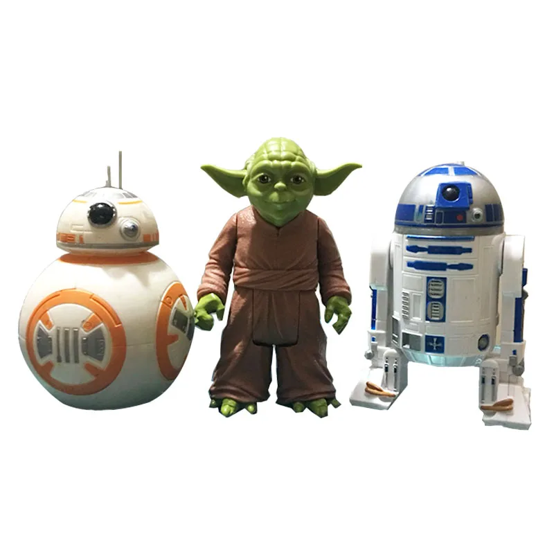 Star Wars Cute Baby Yoda Jedi Samurai Toy Set Collection Active Figure PVC Model Doll new Year Gifts for Children | Игрушки и хобби