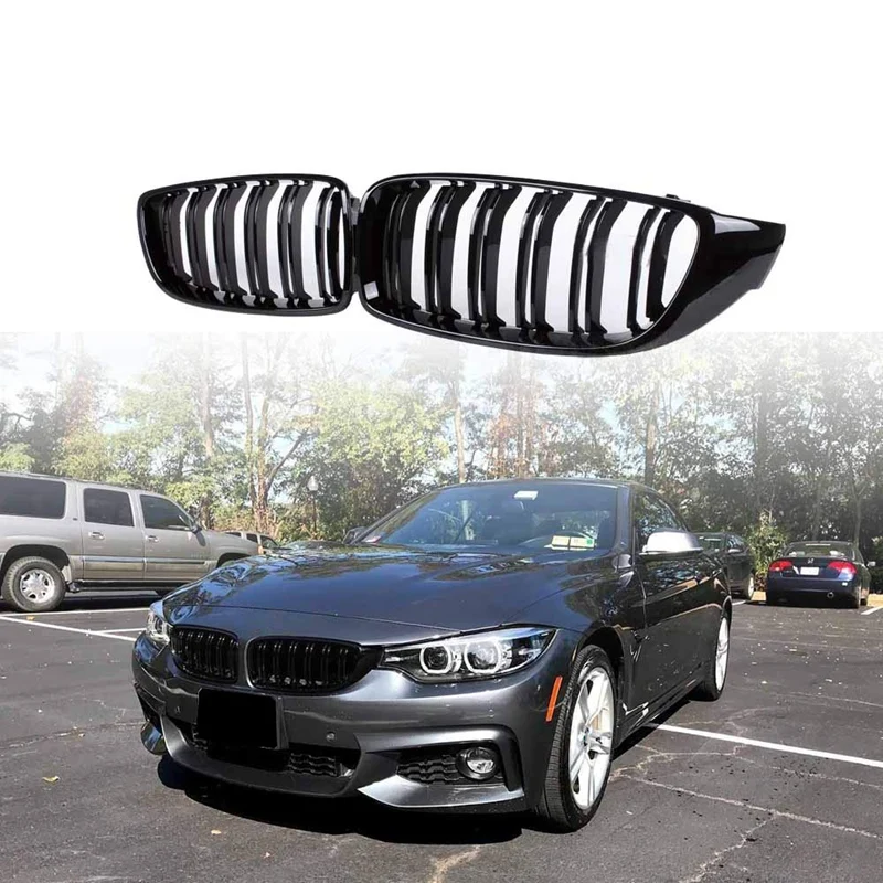 Передняя решетка для гриля почек Замена BMW 4 серии F32 F33 F36 F80 F82 двойная планка M4