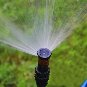 

1/2 Inch Female Rotating Nozzle Lawn Water Spray Misting Sprinkler For Vegetable Garden Irrigation Thread Easy Install Practical