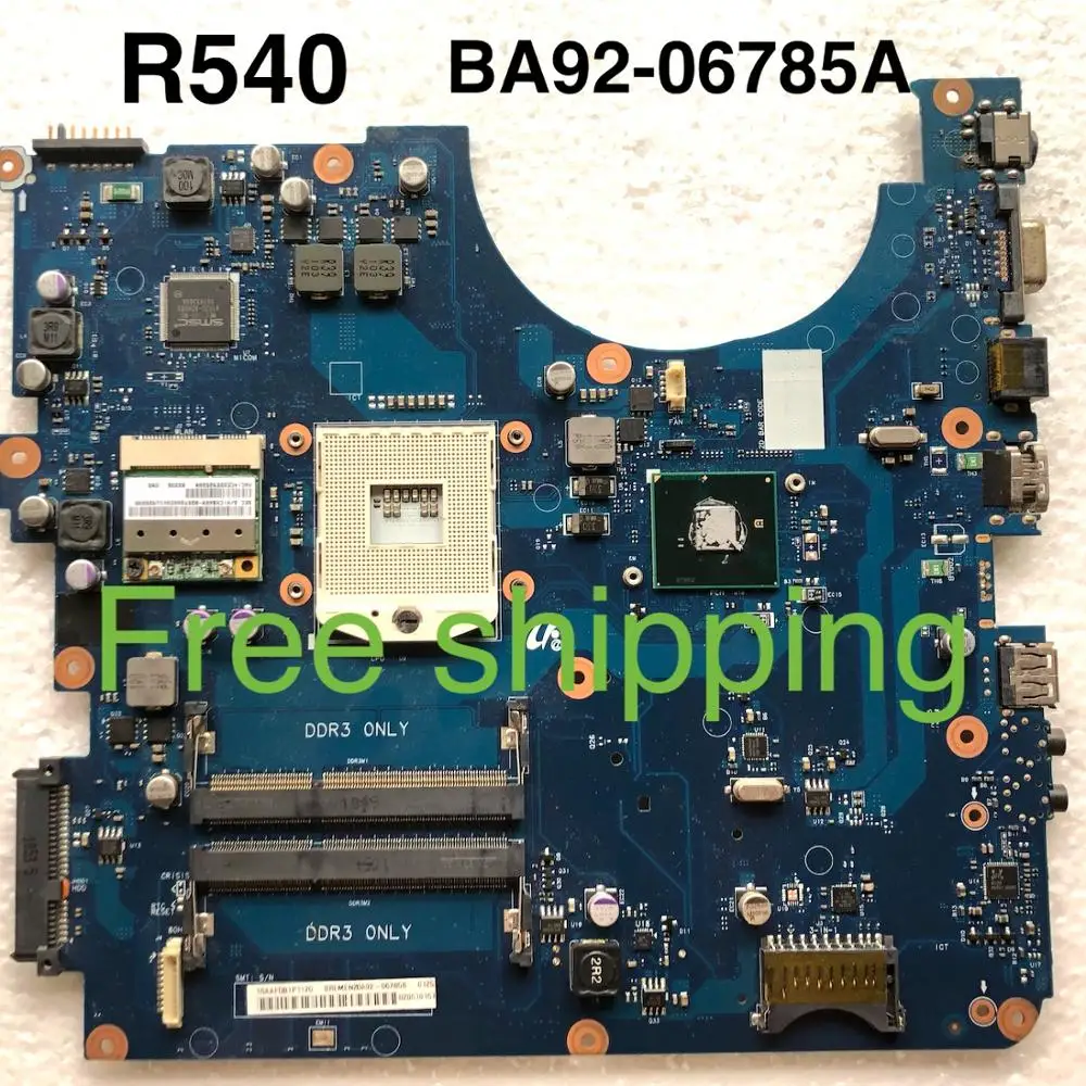 

BA92-06785A For Samsung NP-R540 R540 Laptop motherboard BREMEN-C BA41-01219A motherboard100%tested fully work