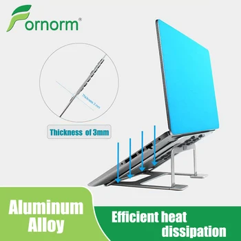 

Stable Structure Laptop Holder With Cooling Design Adjustable Folding Portable For Note-Book Computer Bracket Lifting Non-Slip