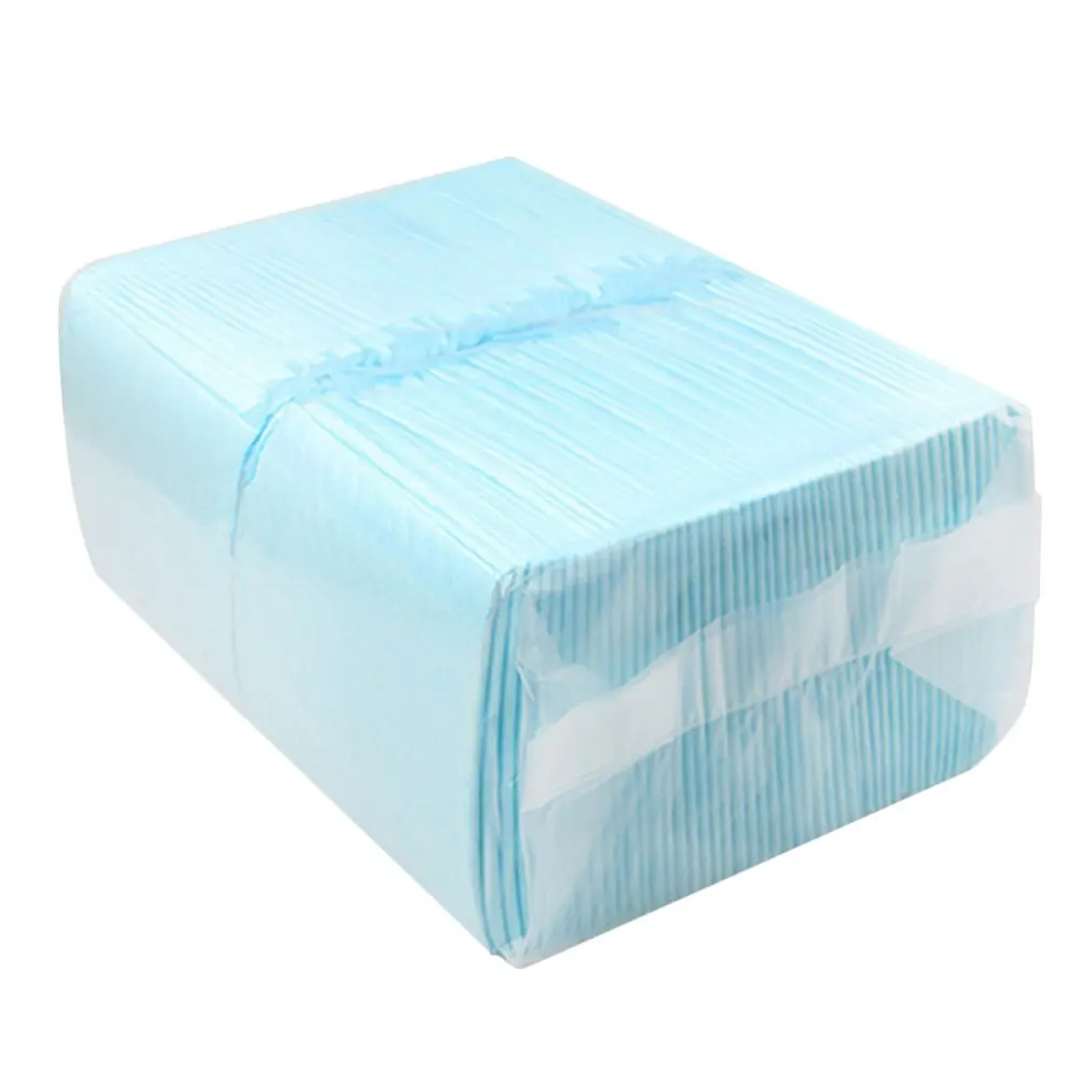 S 100PCS Супер абсорбирующий коврик для туалета для питомцев, одноразовые пеленки для домашних животных, необходимо держать дом в чистоте - Цвет: S 100PCS