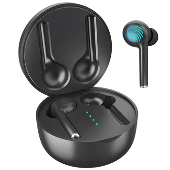 

TWS TW40 Bluetooth headset 5.0 true wireless sports headset with charging box stereo wireless headset for Xiaomi Huawei iPhone