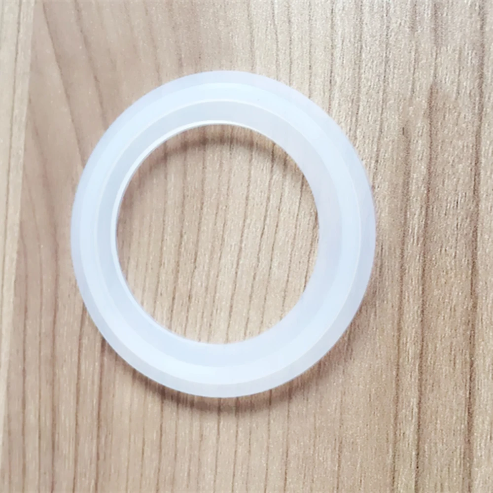 

5 PCS Fit 38mm 1-1/2" Pipe OD 1.5" Tri Clamp Sanitary Silicone Sealing Strip Gasket Ring Washer For Homebrew Dairy Product