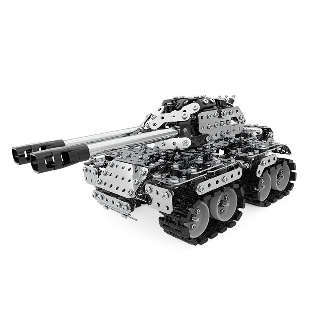 

969Pcs DIY Stainless Steel 3D Assembly Puzzle Model Kit Handmade Crafts Personal Decoration For Over 6 - Tank