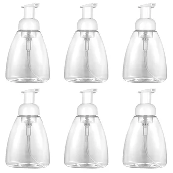

6 Pcs 300ml Foam Dispensers Bubble Making Bottles for Business Trip