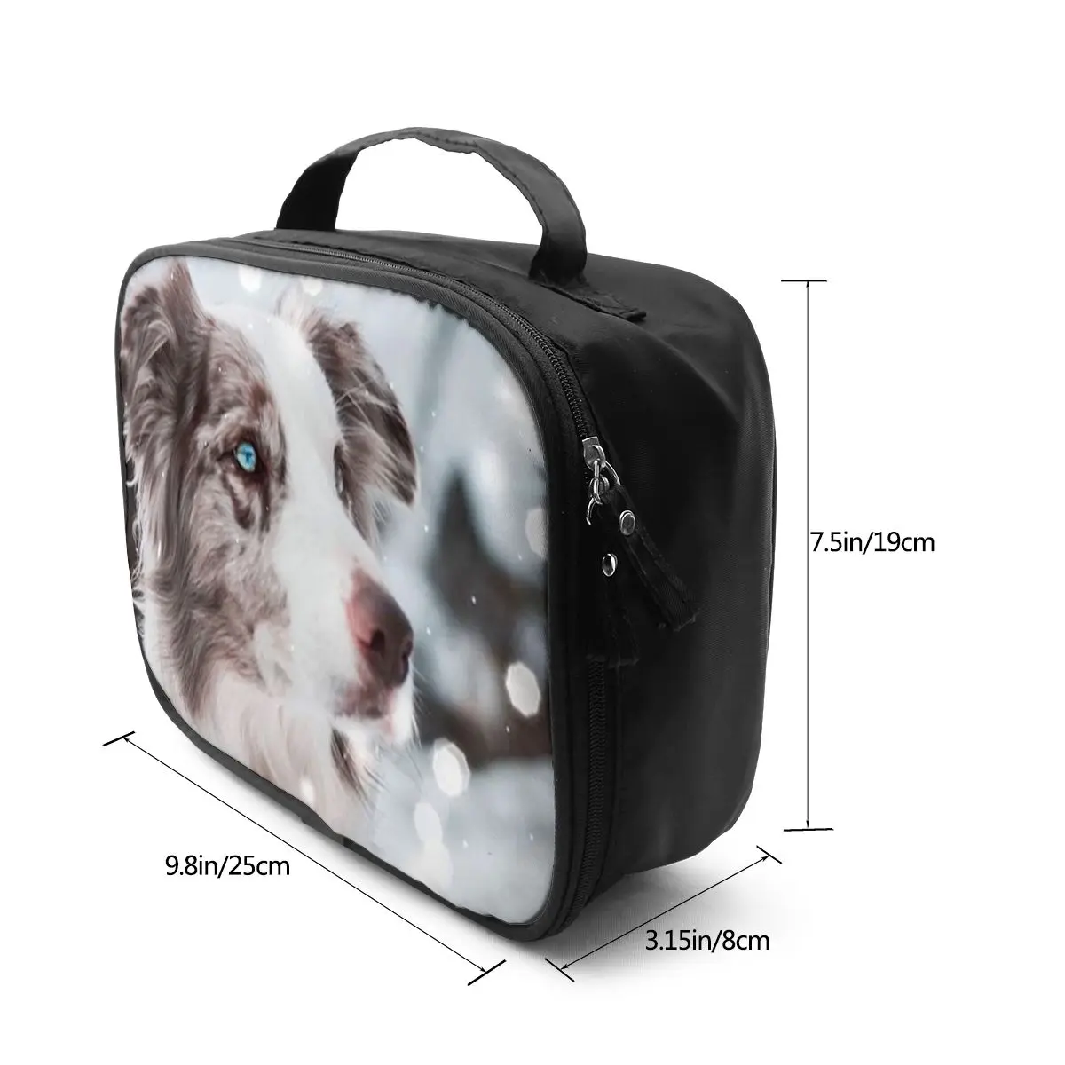WHEREISART Border Collie, новая многофункциональная косметичка для путешествий, женские косметички, косметички, органайзер для хранения косметики