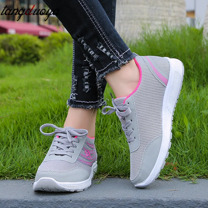 Беговые кроссовки женские кроссовки женская спортивная обувь chaussures femme теннисные кроссовки для тренировок zapatillas mujer