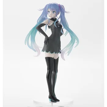 

Original Anime figure VOCALOID Hatsune Miku Ghost 10th Anniversary Edition PVC Action figure Cute girl Model toy with box