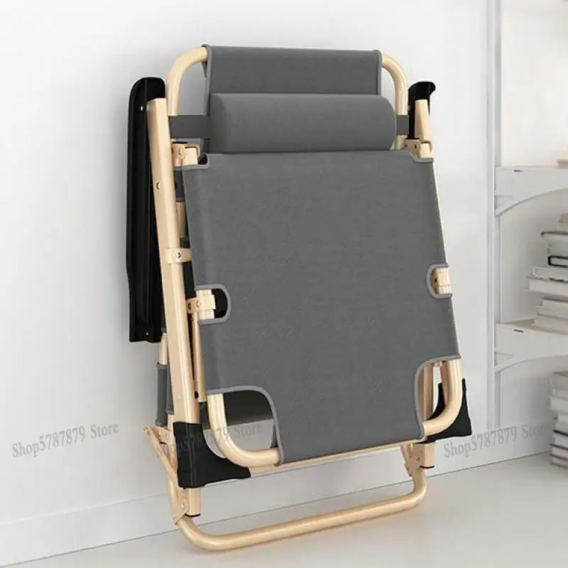 Folding bed sheet lunch break nap accompany dual-use office balcony home recliner chair back lazy sofa |