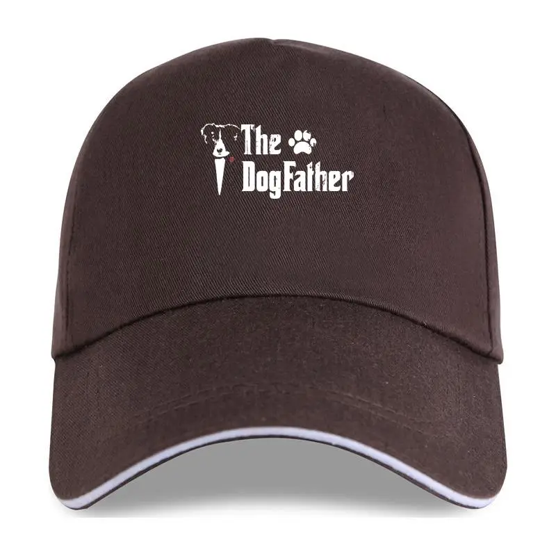 Father's Day Adjustable Washed Denim Baseball Cap for Men Best Dog Dad Hats The Dogfather Paw Hat 