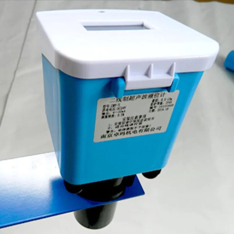 Ultrasonic Level Transmitter Liquid Oil Fuel Measuring 4-20mA Output Water Tank