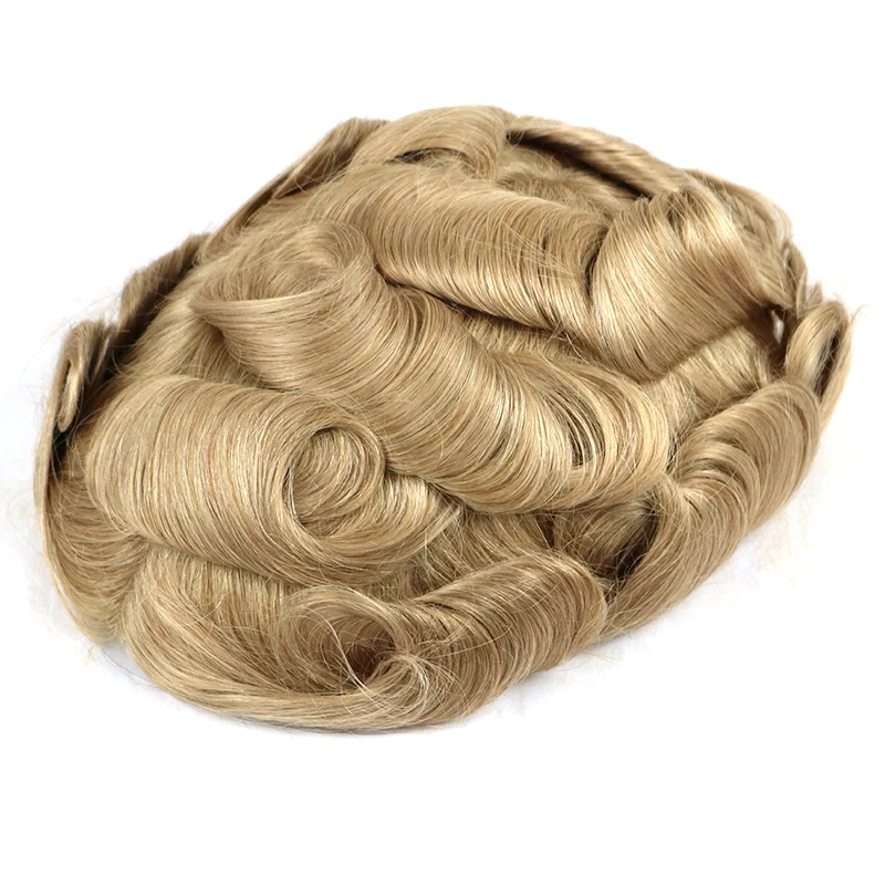 blonde hair toupee