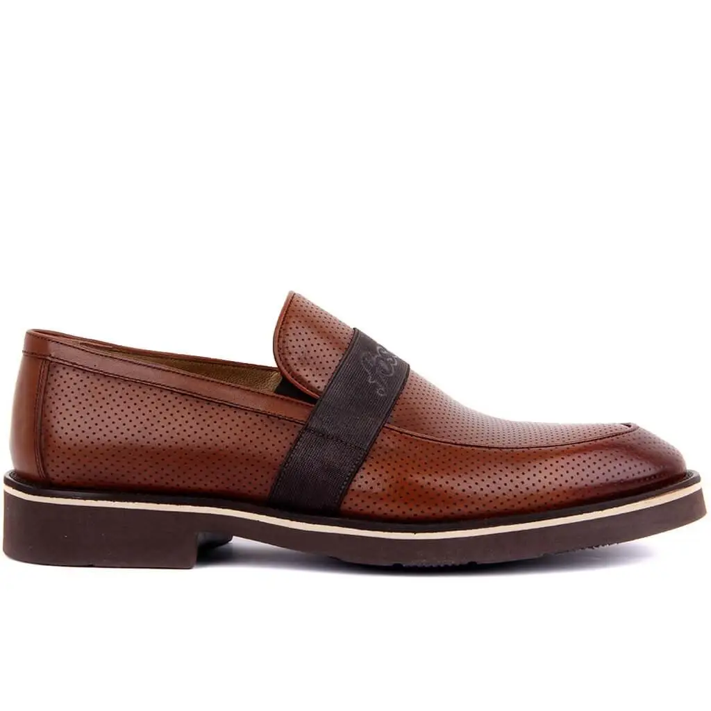 

Fosco-Tan Leather Men 'S Casual Shoes