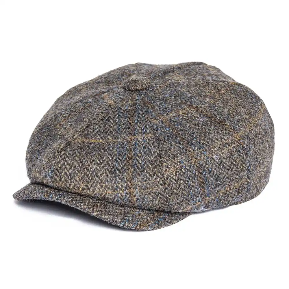 tweed big apple cap