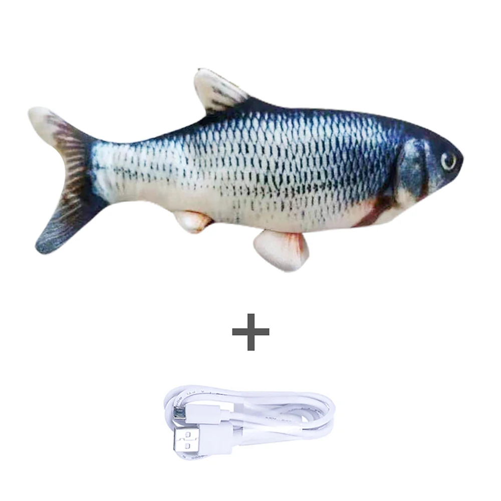 styleC with USB Электронная игрушка для питомцев, кошек, жевательных игр, кусающих принадлежностей, usb-зарядка, имитация рыб, кошек, игрушки для собак, дропшиппинг - Цвет: styleC with USB