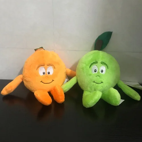Детская плюшевая игрушка фруктовая серия вишня клубника Пчела маленький кулон