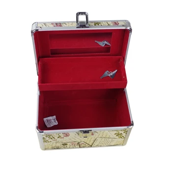 

Fasle Eyelash Building Tool Case 25x17x16cm Small Portable Box for Eye Lash Grafting