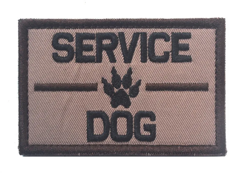 Вышивка просите питомца патчи услуги собака тактический боевой значки повязки животное любитель рюкзак для одежды Декор - Цвет: 3