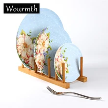 Ceramic Tableware 6/8/10 inch Western Steak Dishes And Plates European Dinner Plate Set Bone China Food Tray Christmas Gift bone china white plate korean pure breakfast european designer dessert tableware western steak home decoration