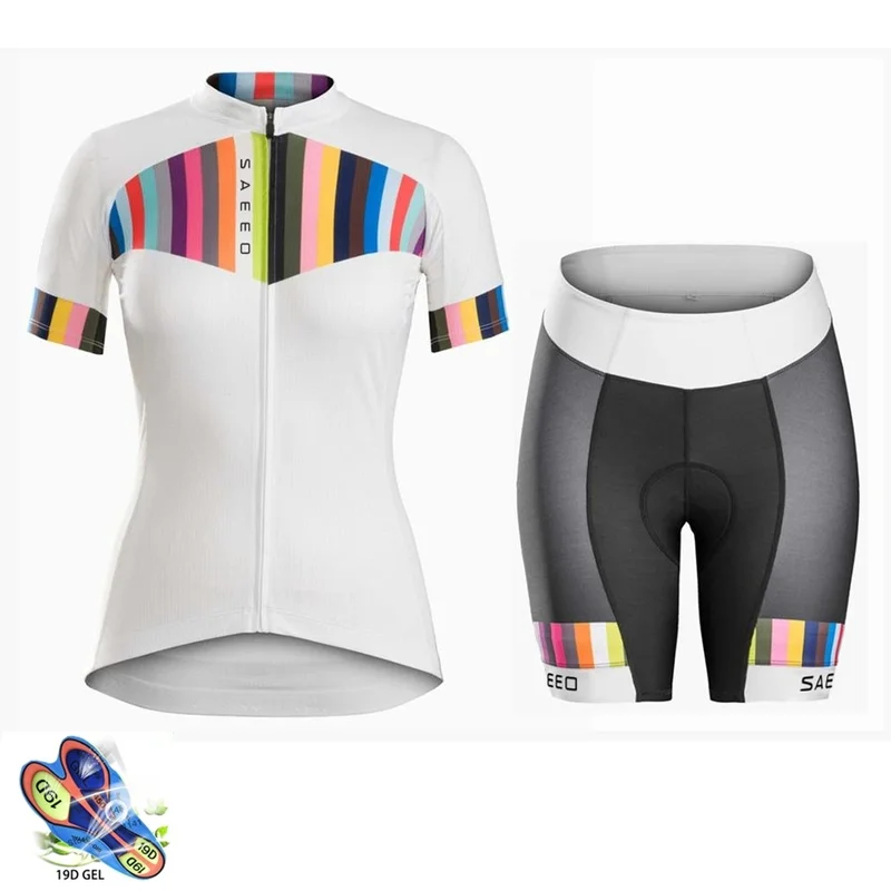 Ropa ciclismo mujer 2020women's summer team Одежда для велоспорта с коротким рукавом одежда mtb
