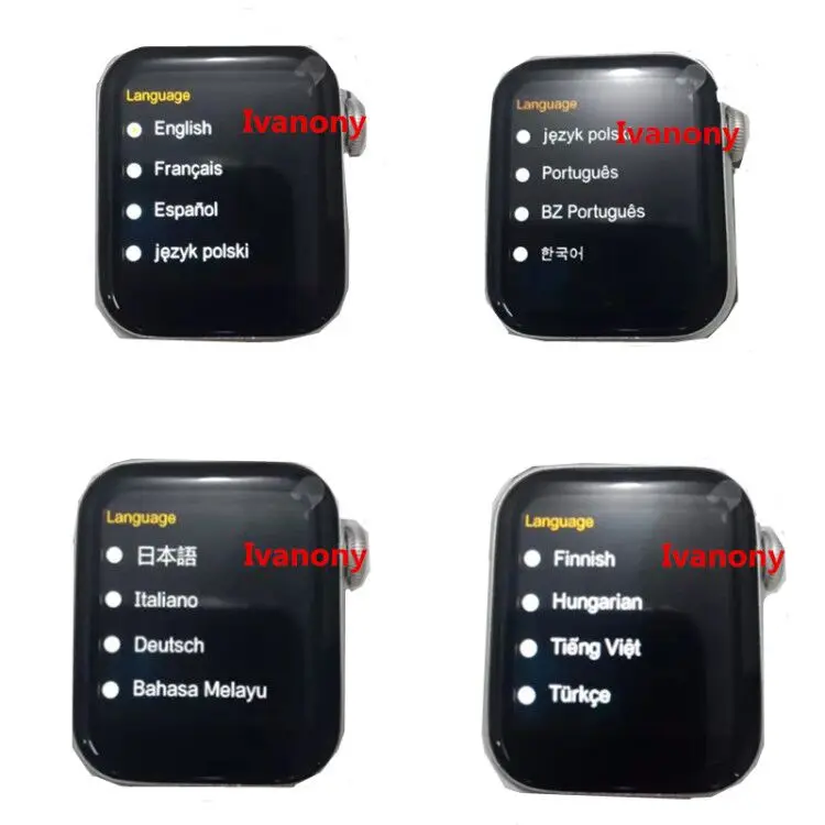 Smart Uhr IWO 12 Smartwatch Serie 5 IWO12 1:1 EKG Herz Rate Wireless Charging für Iphone Android VS IWO 11 IWO 9 IWO 8 IWO10
