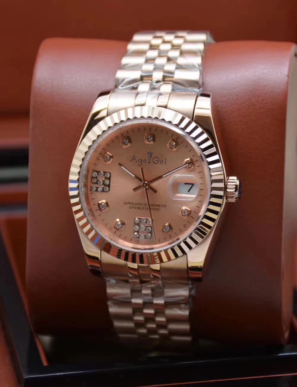 

Famous Brand New Men Automatic Mechanical Datejust Stainless Steel Sapphire Rose Gold Black Classic Diamonds Shell Grey Watches