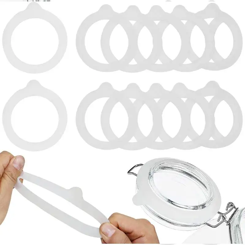 Silicone Jar Seal Rings 1