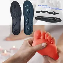 Массажные стельки акупрессура терапия Уход за ногами ПУ стельки Магнитный обувной коврик
