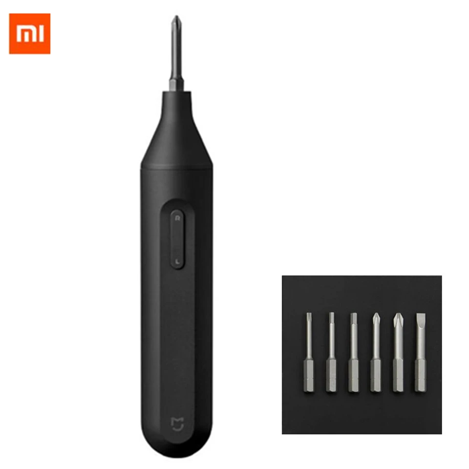 Новинка 2020 г. Электрическая отвертка Xiaomi mi Mijia электрическая/ручная Встроенная 1500
