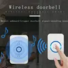 KEKA wireless waterproof doorbell 1 button 1 receiver 300M remote control smart home hotel wireless door ring US plug ► Photo 3/5