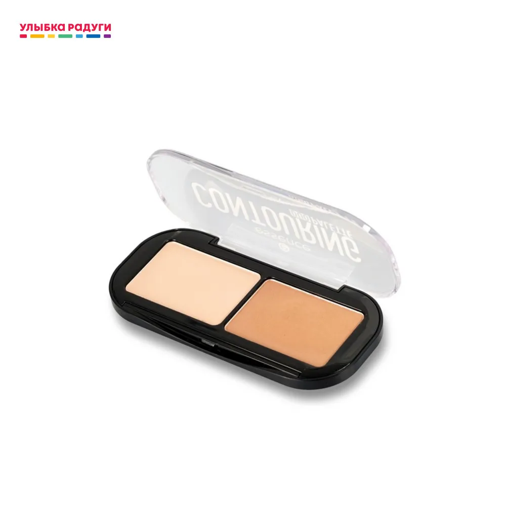 Палетка для контуринга Essence Contouring Duo Palette 10 светлой кожи 7г|Консилер| |
