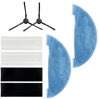 

Side Brush Filter Mop Cloth For Polaris PVCR 0930 SmartGo Robotic Vacuum Cleaner Replacement Cleaning For Home