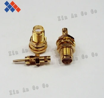 

10PCS RF connector SMA-K female welding for U.FL IPX 1.13 cable