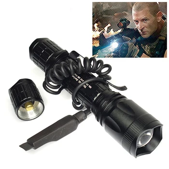 

Wire Control Tactical Flashlight Strong Light Tactical Flashlight Ultra Bright Focusing Outdoor Riding Long Shot Rail light